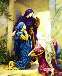 De vrouwen bij het graf van Jezus