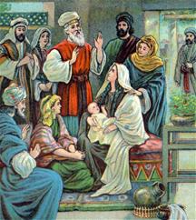 Zacharias spreekt weer na de geboorte van Johannes