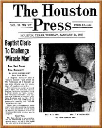 HOUSTON PRESS, 24 januari 1950