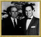 W.M. Branham with Tommy Osborn.