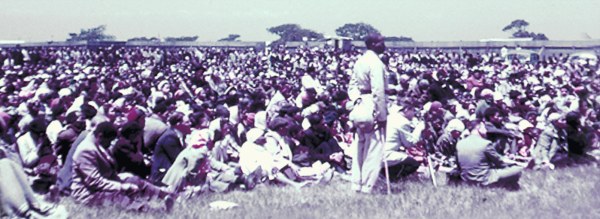 Menigte in Durban, 1951